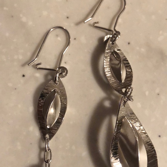 Sterling Silver Earrings - Picture 2 of 2